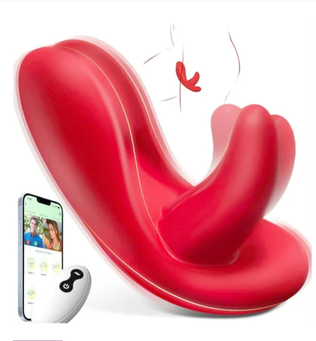 Panty Vibrator w/ Insertable Tongue