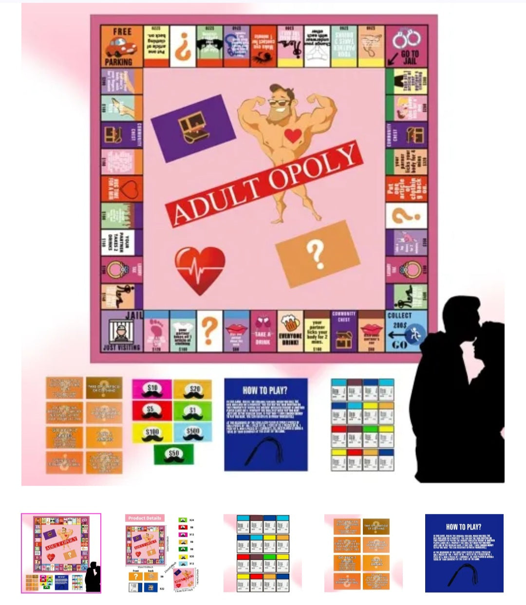 Adult-opoly Game